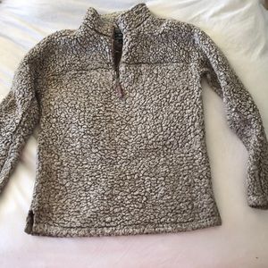 True Grit Sherpa zip up